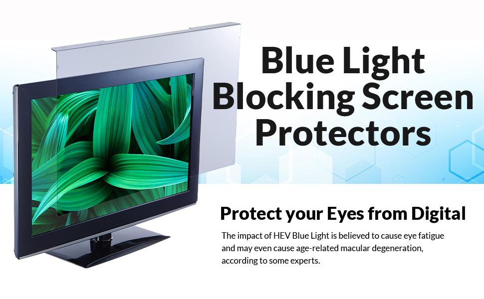 Blue Light Blocking Panel for monitor by EYES PC