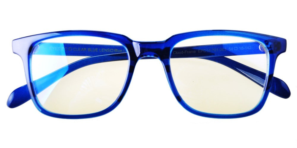 Blue Light Blocking Glasses, Help Prevent Macular Degeneration, Blue Sapphire Style 701, From EYES PC