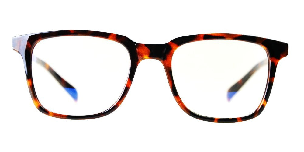Blue Light Blocking Glasses, Improve Circadian Rhythm, Brown Tortoise Style 701, From EYES PC