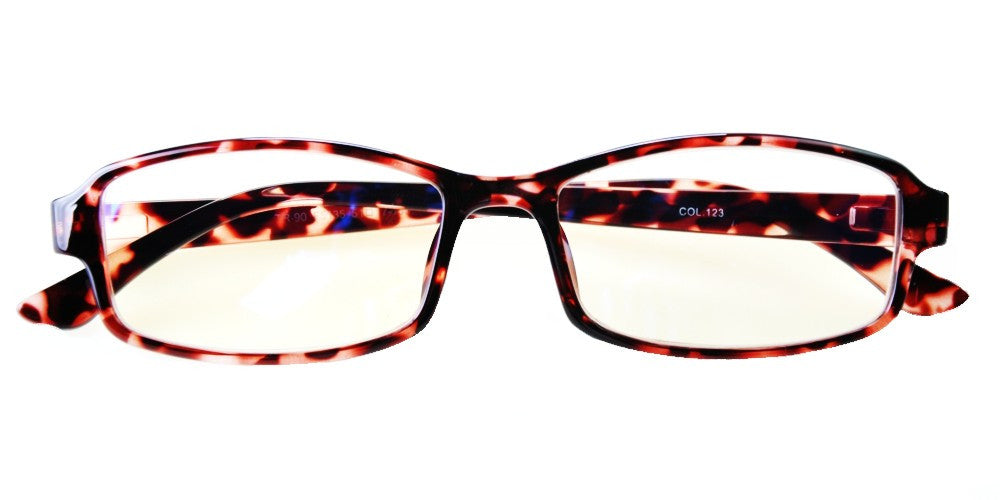 Blue Light Blocking Glasses, Help Prevent Macular Degeneration, Brown Tortoise Style 705, From EYES PC